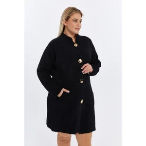 Triko Büyük Beden Kadın Yumuşak Çok Kalın Yüksek Kalite Anne Uzun Kışlık Hırka