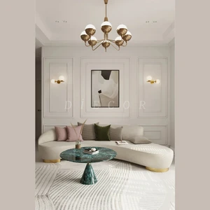 Dekoratif Boyanabilir Montaja Hazır 4cm Modern ve Estetik Duvar Çıtası Tasarımı