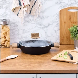 28 cm Eco Seramik Kısa Tencere