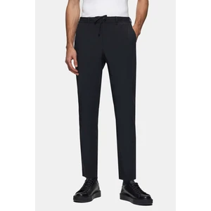 D'S Damat Ds Damat Relaxed Fit Lacivert Armürlü Ince ve Hafif Rpt Jogger Pantolon