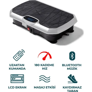 Veryfit Vf 8 Pro Titreşimli Egzersiz Masaj Sıkılaşma Zayıflama Selülit Spor Aleti Vibration Plate