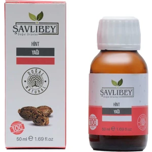 Şavlıbey Doğal Ürünler Hint Yağı 50 ml Soğuk Pres