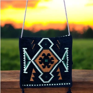 Otho Bag Etnik Kilim Desenli Unisex Heybe Çanta