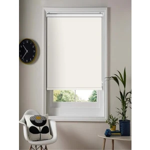 Ithal Bambu Ekru Stor Perde Etek Dilimsiz