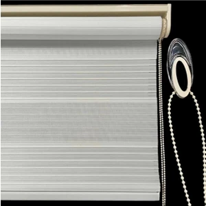 Krem Plisei Alüminyum Kasa Zebra Perde Eteksiz