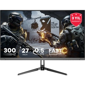 X27F300 27" 300Hz 0.5ms Fast Va Fhd Hdmı*2+Dp*2 Rgb Gamıng Monıtor
