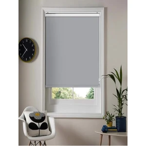 Ithal Bambu Açık Gri Stor Perde Etek Dilimsiz