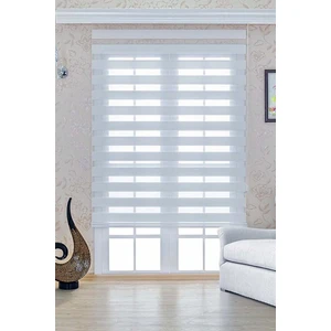 Beyaz Alüminyum Kasa Zebra Perde