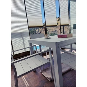 Trend Plise 10 Renk Katlanır Cam Balkon Perdesi - Ofis Perdesi - Mutfak Perdesi - Salon Perdesi