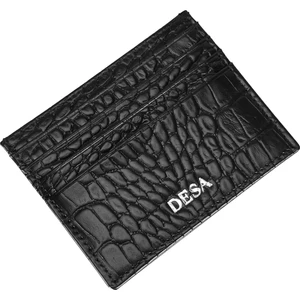 Lucius Siyah Kadın Deri Kartlık