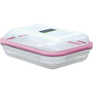 Dikdörtgen Plus Cam Saklama Kabı 900 Ml D-MPRB090