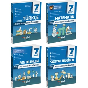 Gizli Yayınları 7. Sınıf Alıştırmalı Soru Bankaları Dörtlü Set Gizli Yayınları