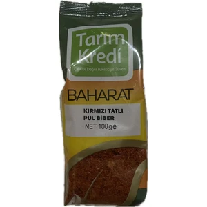 Tarım Kredi Kooperatifleri Kırmızı Tatlı Pul Biber 100 gr