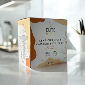 The Elite Home Doğal ve Vegan Sertifikalı Leke Çıkarıcı ve Çamaşır Suyu Tozu 3 KG