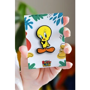 Rozzy Lab Tweety - Pin - Rozet - Broş - Yaka Çanta Aksesuar