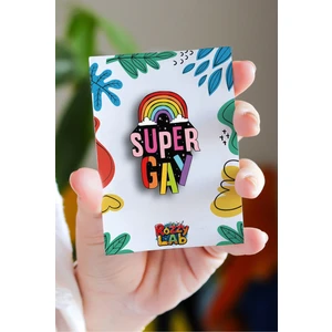 Rozzy Lab Super - Pin - Rozet - Broş - Yaka Çanta Aksesuar