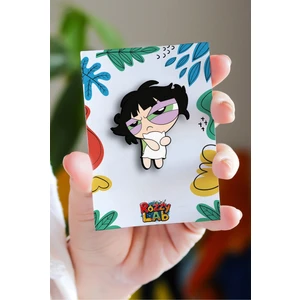 Rozzy Lab Buttercup Yastıkta - Pin - Rozet - Broş - Yaka Çanta Aksesuar