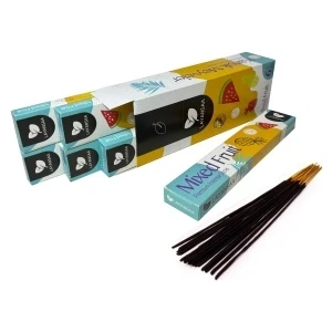 Tedi Sanat Çubuk Tütsü Karışık Meyve Aromalı (Mixed Fruit) Layansaa 60 Adet (3 Paket)