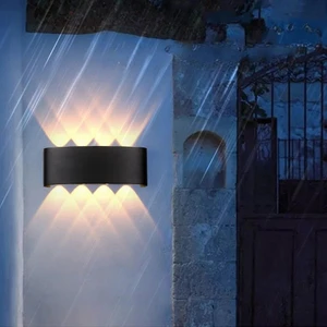 15W Dekoratif Çift Yönlü Aydınlatma 8'li LED Aplik Duvar Lambası Cata Kapri Dekoratif Duvar Apliği