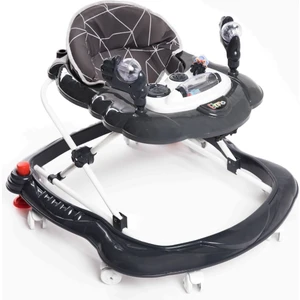 Lüx Oyuncaklı Müzikli ve Işıklı 3 Kademeli Örümcek Bebek Yürüteci Gri