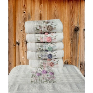 Elegance Serisi Bambu Krem El Işi 6 Adet 50 x 90  cm