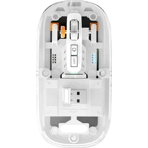 Bluetooth Destekli Kablosuz Şarjlı Şeffaf Mouse Sessiz ve Şık Tasarım