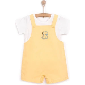 Erkek Şort Salopet-Tshirt Erkek Bebek