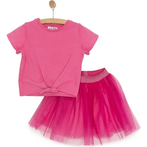 Hellobaby Little Blooms Kız Bluz-Etek Kız Bebek