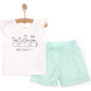 Kız Tshirt-Şort Kız Bebek