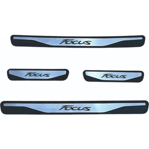 Focus 3 Kapı Eşiği 2012-2017 New Krom Kapı Eşiği 4 Parça Paslanmaz Çelik
