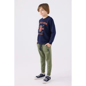 U.s. Polo Assn. Erkek Çocuk Lacivert Pijama Takım 50299430-VR033