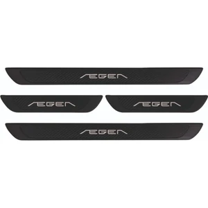 Fiat 2015+ Egea Old Karbon Kapı Eşiği 4 Parça Paslanmaz Çelik