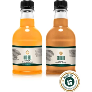 Gold Gull Ananas & Kavun Aromalı Kahve & Meyve Şurubu 2 x 300 ml