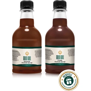 Gold Gull Karamel & Fındık Aromalı Kahve & Meyve Şurubu 2 x 300 ml