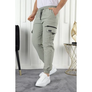 Paraşüt Kumaş Lastik Paça Fermuar Detaylı Jogger Pantolon