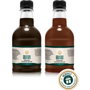 Gold Gull Çikolata & Karamel Aromalı Kahve & Meyve Şurubu 2 x 300 ml