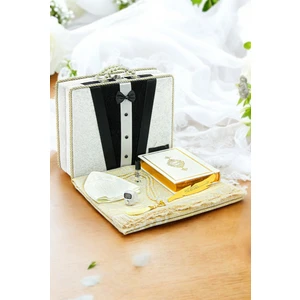 İhvan Online Sandıklı Damat Bohçasına Uygun Kuranı Kerim Seti Çeyizlik Seccade Seti