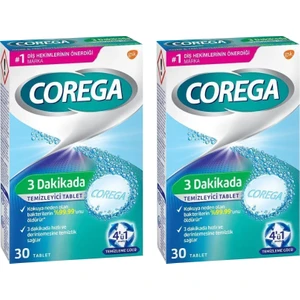 Diş Protezi Temizleyici Tablet 30'lu - 2 Adet