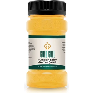 Gold Gull Pumpkin Spices (Baharatlı Bal Kabağı) aromalı Kahve ve Meyve Şurubu 80 ml