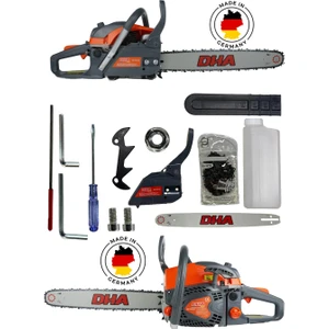 Dha EW-YD02-58 Motorlu Testere 52 cc 3.6hp Hızar Benzinli Ağaç Odun Kesme Makinesi
