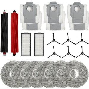 Qrevo Master Robot Süpürge Ana Yan Fırça Hepa Filtre Paspas Bezi Toz Torbaları Yedek Parçaları (Yurt Dışından)