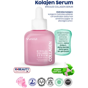 Kolajen Kore Serum Botoks Etkili Cilt Hücrelerini Yenileyici Dolgunlaştırıcı Ve Sıkılaştırıcı 30 Ml