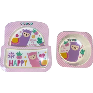 Cicoop Bebek 2 Parça Mama Tabağı Seti