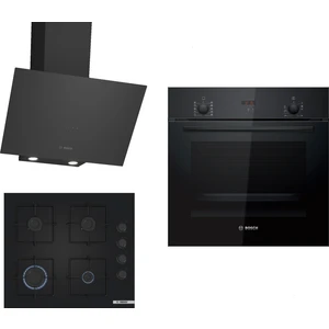 Siyah 3lü Ankastre Set 315( HBF512BB1T - POP6C6P30O - DWK64PJ60T )