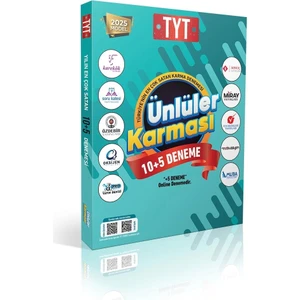 Ünlüler Karması 2025 Tyt Tüm Dersler 10 + 5 Deneme