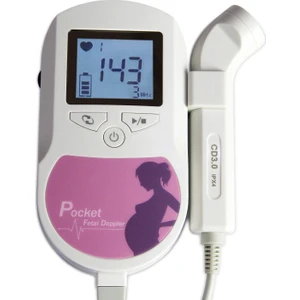 Contec Fetal Doppler, Prenatal Kalp Bebek Ses Monitörü (Yurt Dışından)
