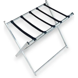 Lüks Metal Katlanır Otel Tipi Valizlik Bavul Sehpası Valiz Sehpası