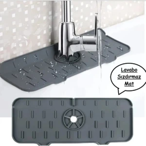 Lavabo Sızdırmaz Mat Musluk Altı Su Emici Matı Su Sızdırmaz