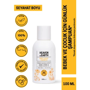 Heaven On Earth Bebek ve Çocuk Şampuanı 100 ml seyahat boyu
