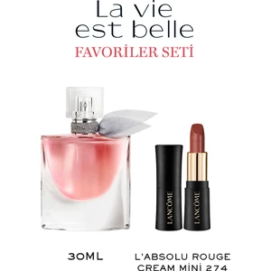 La Vie Est Belle 30 ML Parfüm & Mini Ruj Favoriler Seti 7829999999196